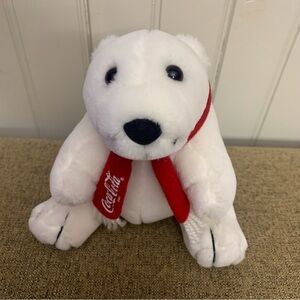 Dakin Vintage 1993 Coca Cola Polar Bear Stuffy Plush